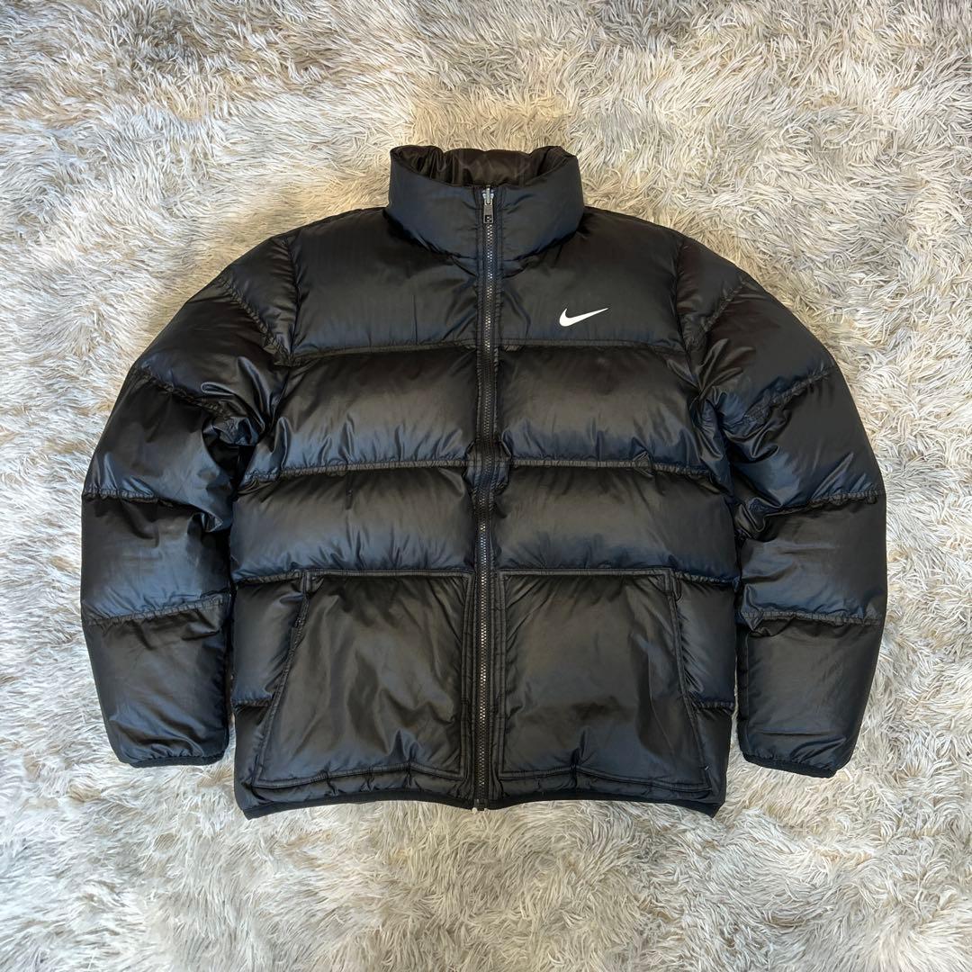 00s NIKE ダウンジャケット リバーシブル 肉厚 ヌプシ型 550 y2k
