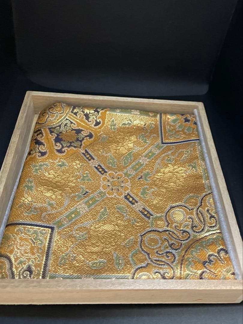 【希少】帛紗　『家康所持 蜀紅文錦写袱紗』　金襴　徳川家康　龍村美術織物　服紗