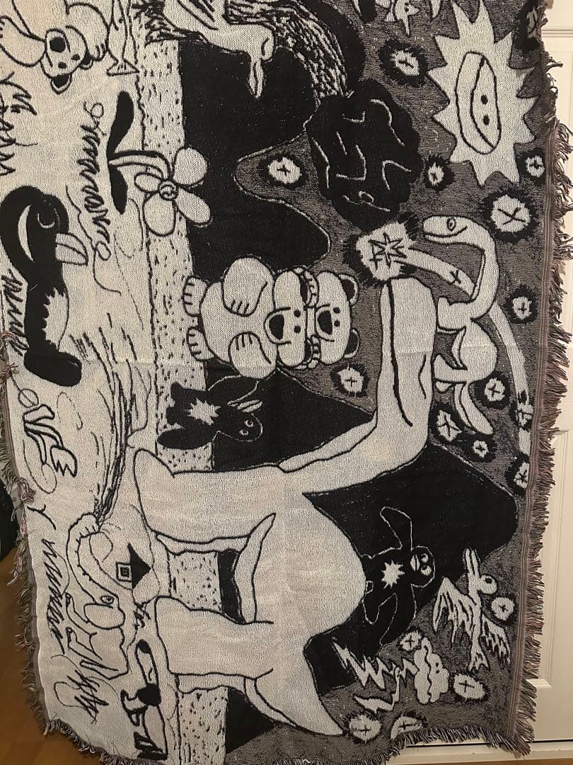 unico×Daisuke Kondo ブラウンケット　モノトーン