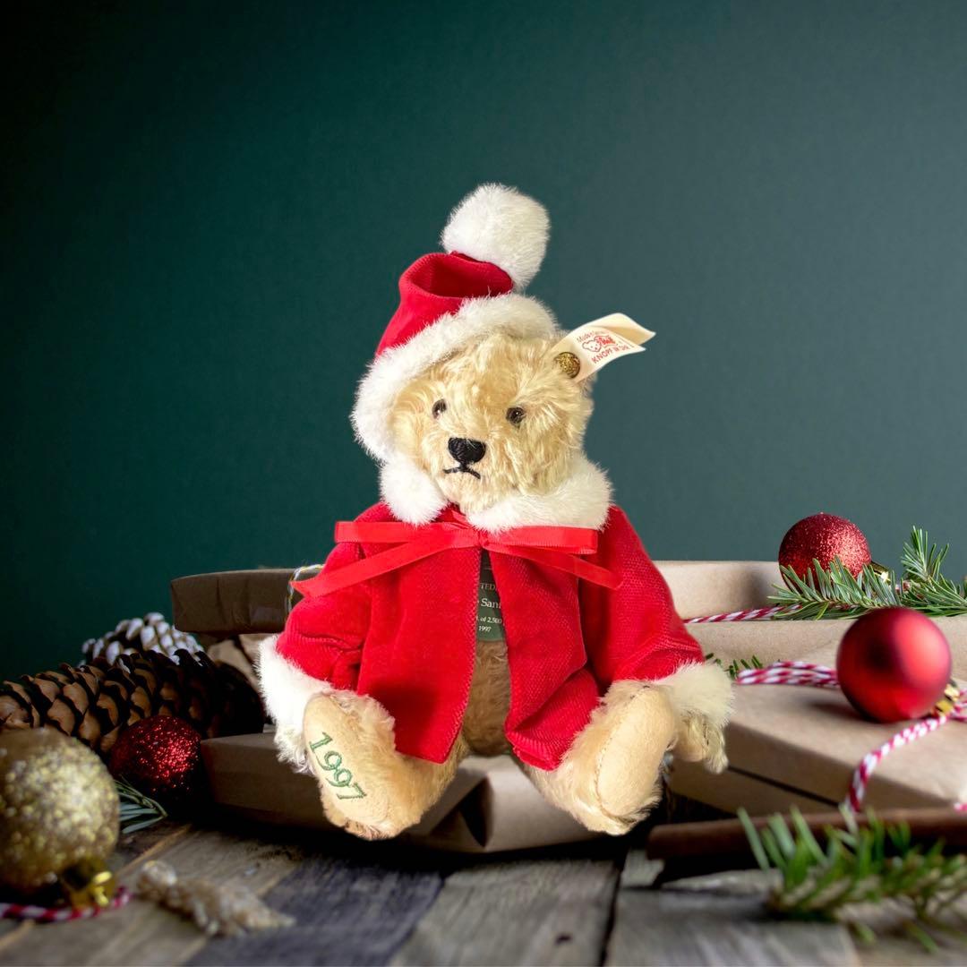 Steiffシュタイフ リトルサンタ ‘97 テディベア 【日本限定】