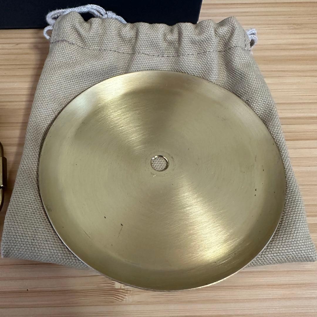 katori 真鍮の蚊取り線香立て ランプシェードアタッチメント付き