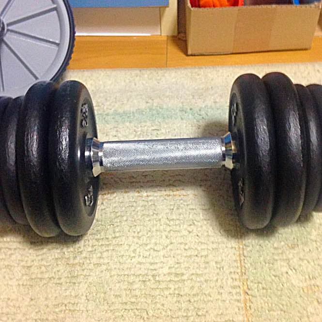 20キロのダンベル