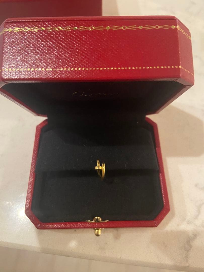 Cartier ジュストアンクル　YG ピアス(片耳用)