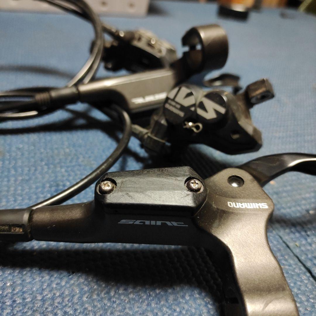 ディスクブレーキセット Shimano Saint