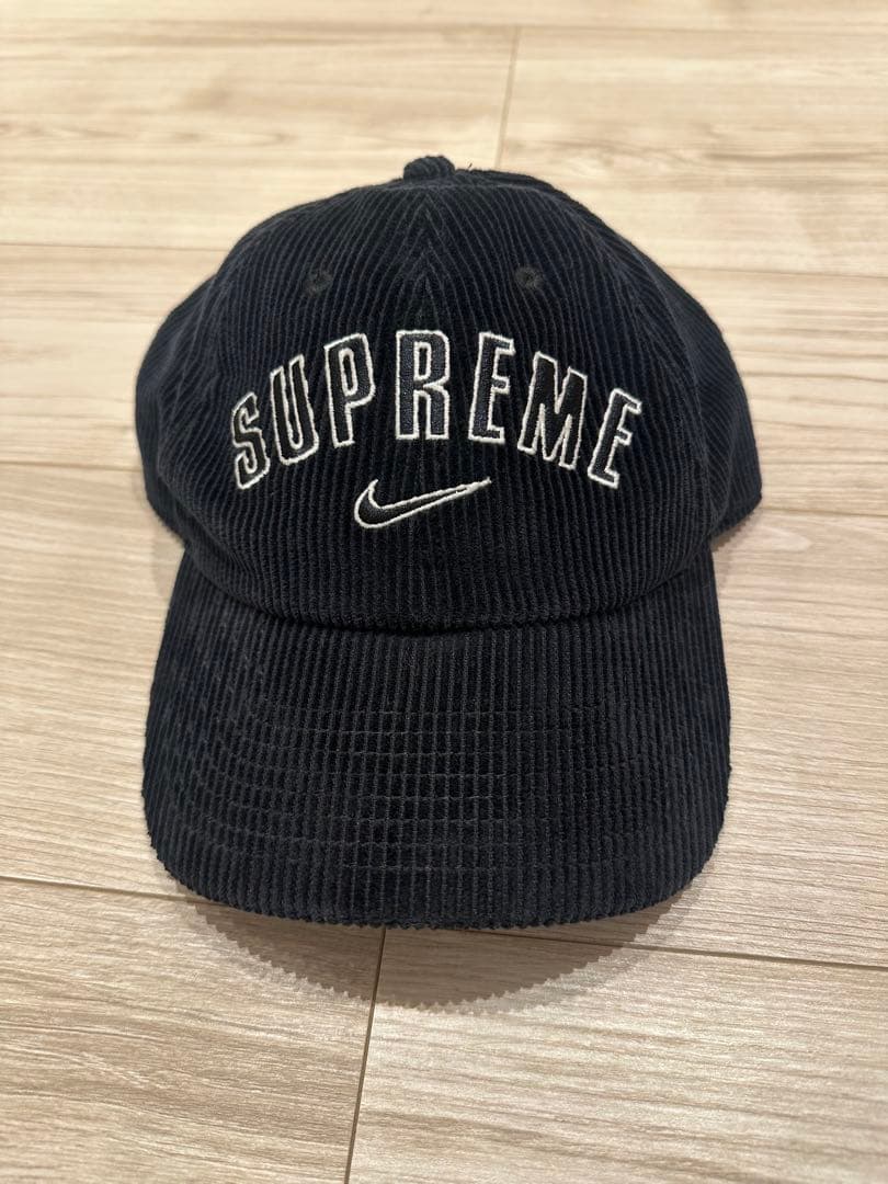 Supreme Nike コーデュロイキャップ ブラック