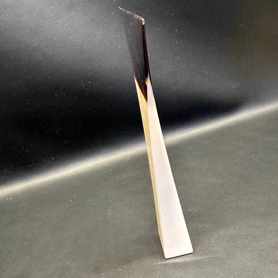 ♡Nc右1009 三味線 撥 バチ べっ甲 刺繍 バチケース付き 2点まとめ