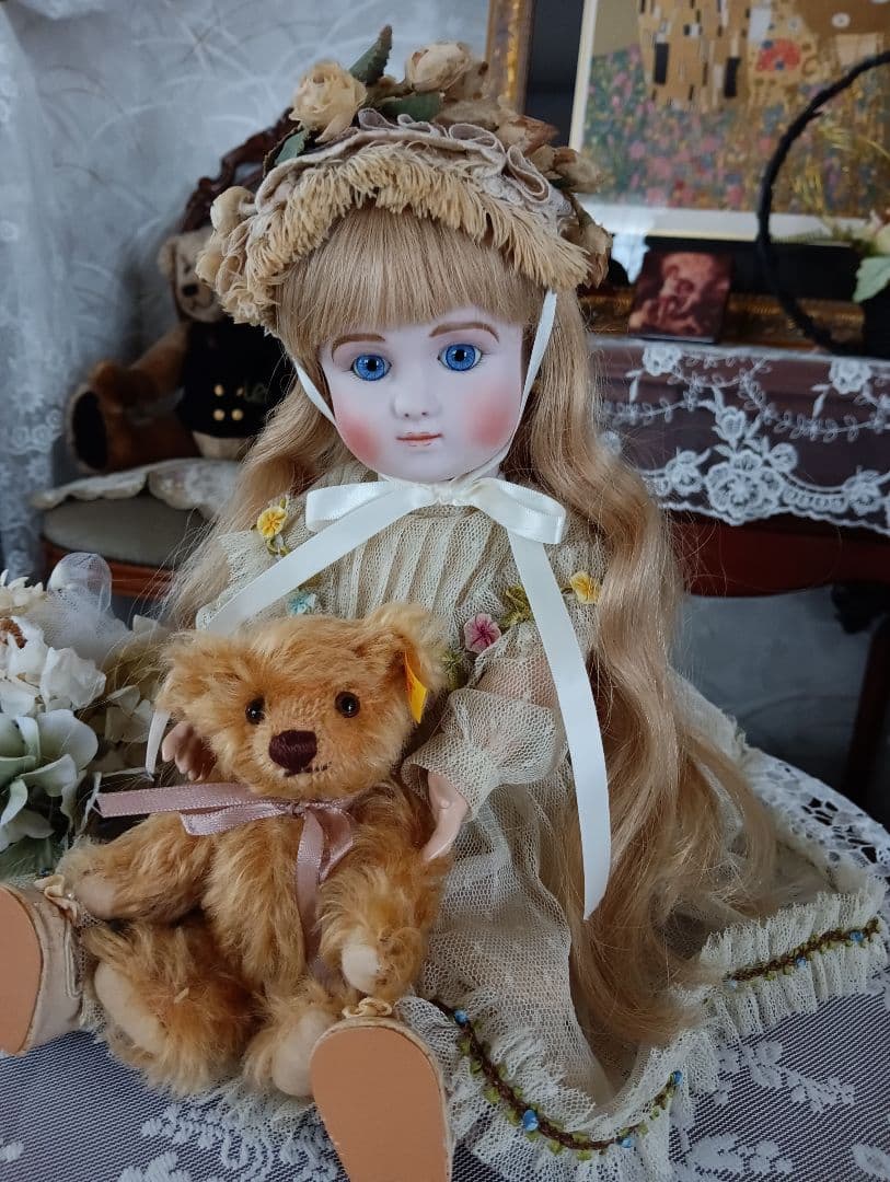 ビスクドール❤️作家ジェイミー・イングラート女史による精巧なスタイナーC　リプロ