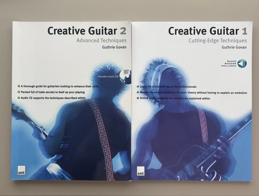 Creative Guitar 1 2 ガスリー・ゴーヴァン 本 ギター