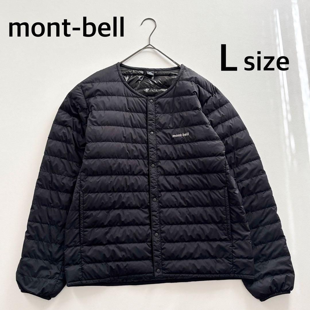 02445 mont-bell スペリオダウン　ラウンドネックジャケット