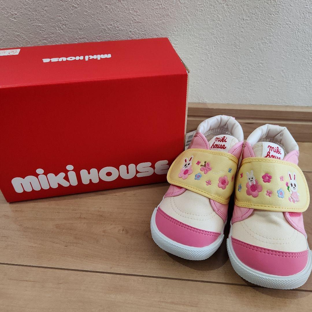 未使用☆MIKI HOUSE☆スニーカー☆14.5