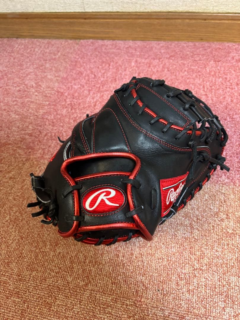 ローリングス　軟式キャッチャーミット　型付け済み未使用品