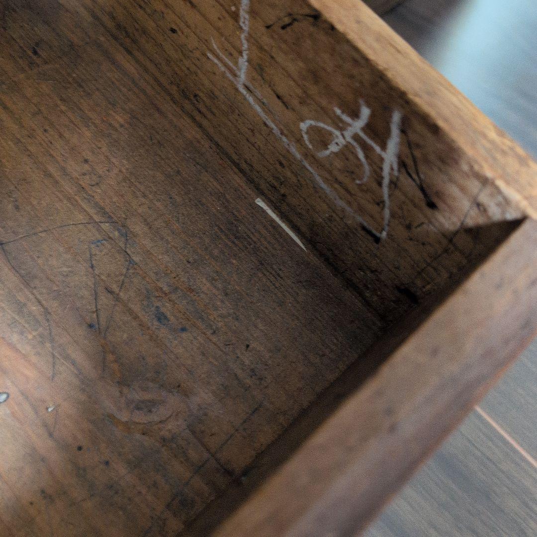 エ*ス様 昭和レトロ　アンティーク木製キャビネット ガラス扉付き　戸棚