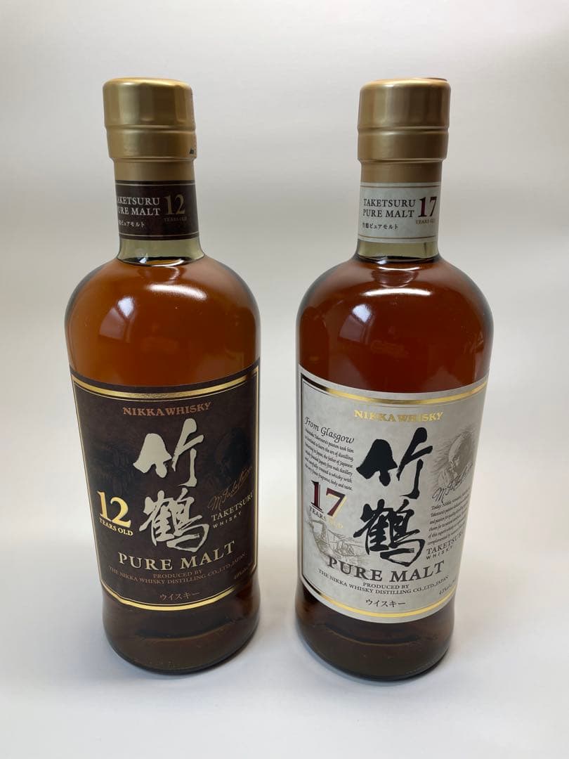 ニッカウイスキー 竹鶴 12年 17年 セット