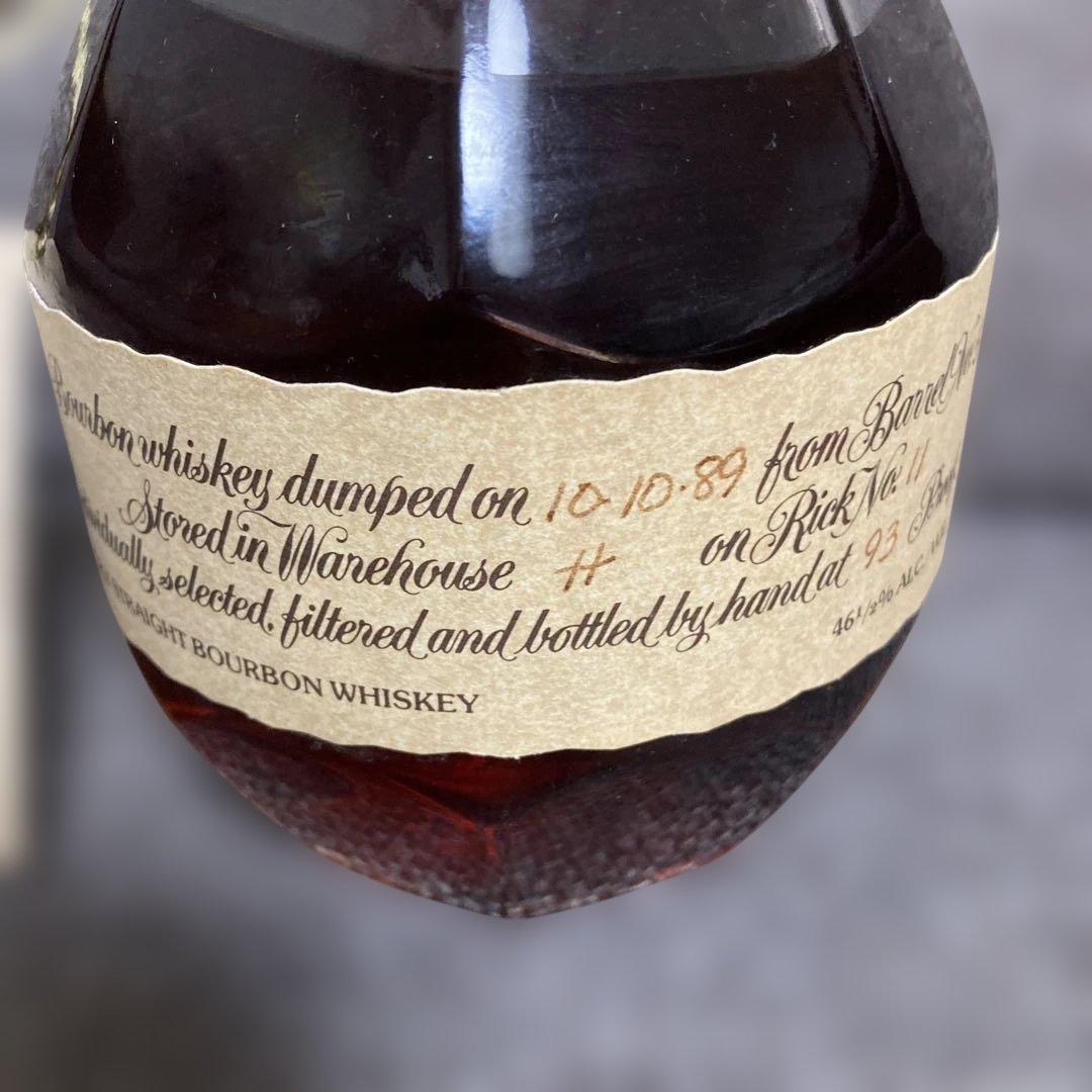 ウ*ん様 古酒Blanton's 1989年バーボンウイスキー 750ml