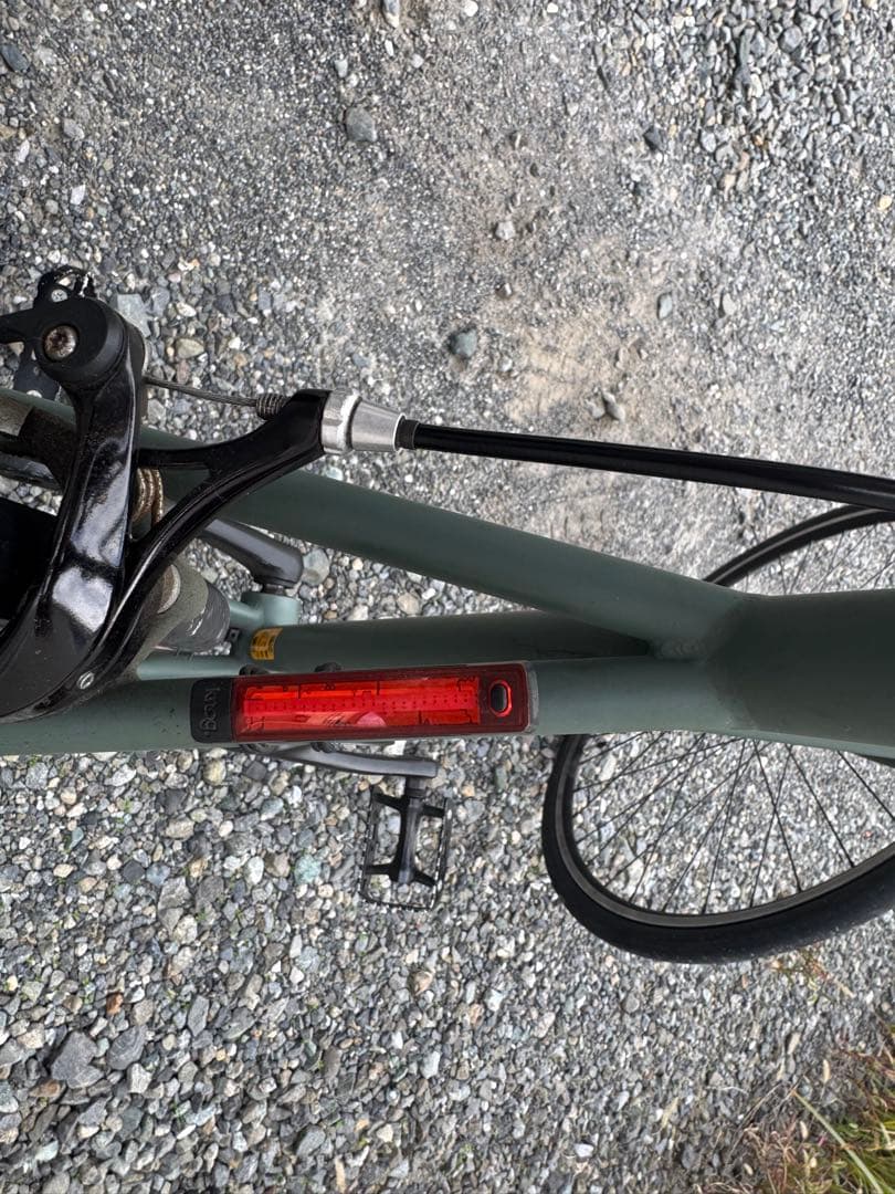 【おすすめセット価格！】TOKYO BIKE クロスバイク　カクタスグレー　緑