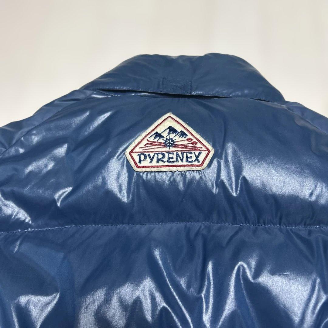 PYRENEX ネイビー ダウンジャケット　ピレネックス