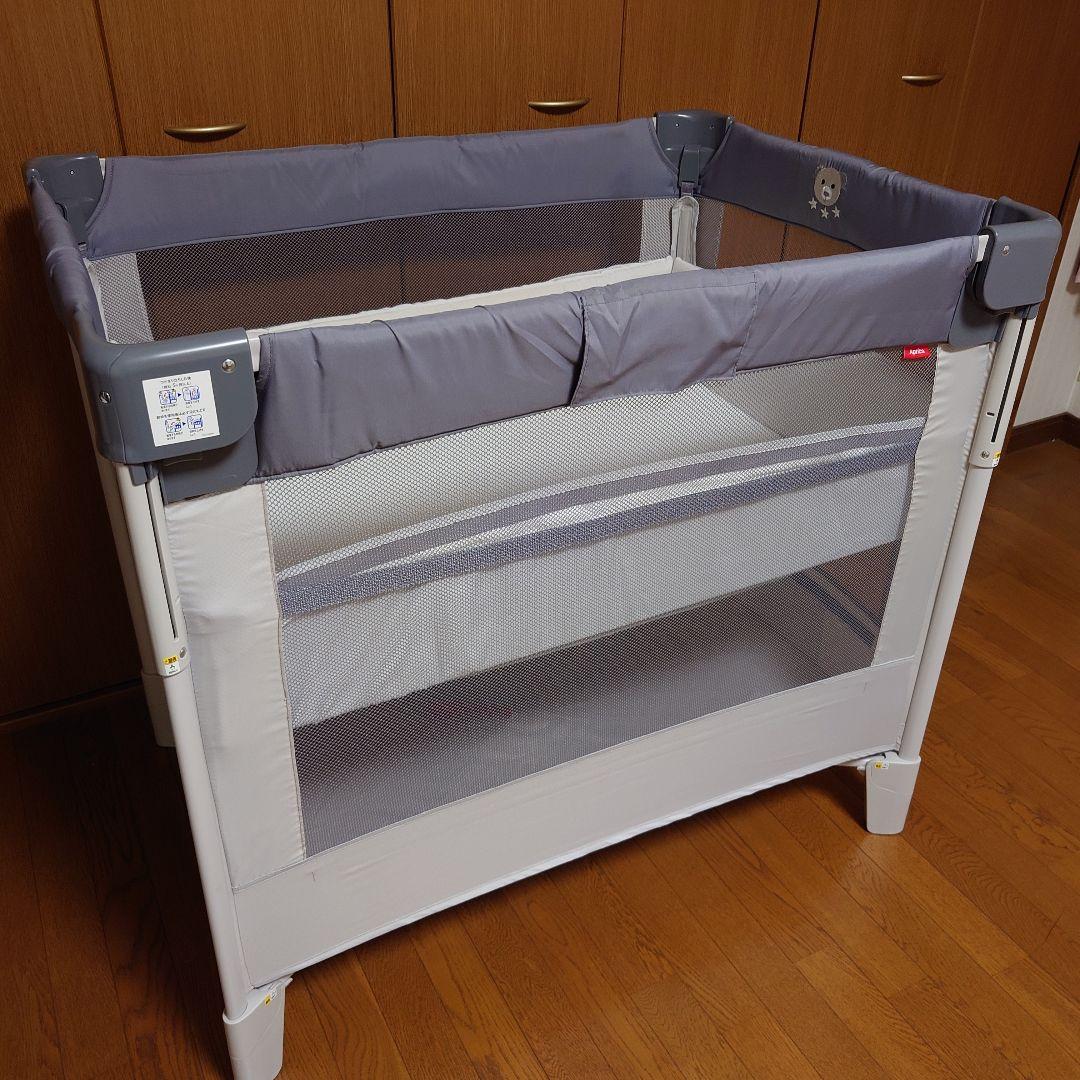 【極美品】アップリカ　ココネルエアーAB グレーベア