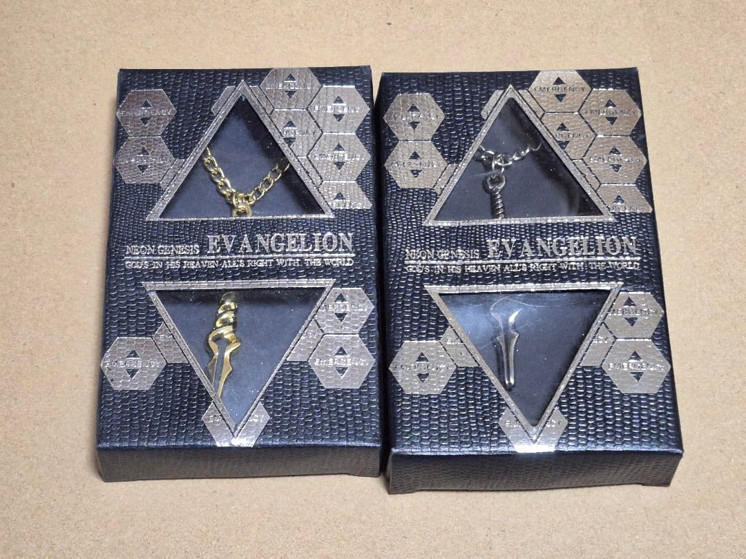 新世紀エヴァンゲリオン ロンギヌスの槍 ネックレス 2点