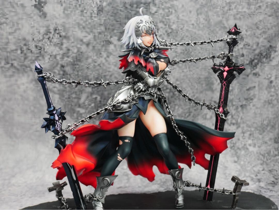 グリズリーパンダ FGO ジャンヌ ガレージキット 正規品 塗装済完成品です