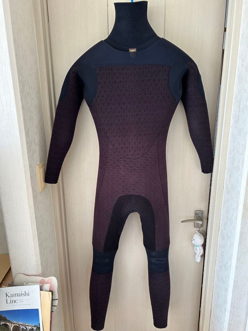 RASH WETSUITS フルスーツ ブラック　セミドライ　５ミリ　3ミリ