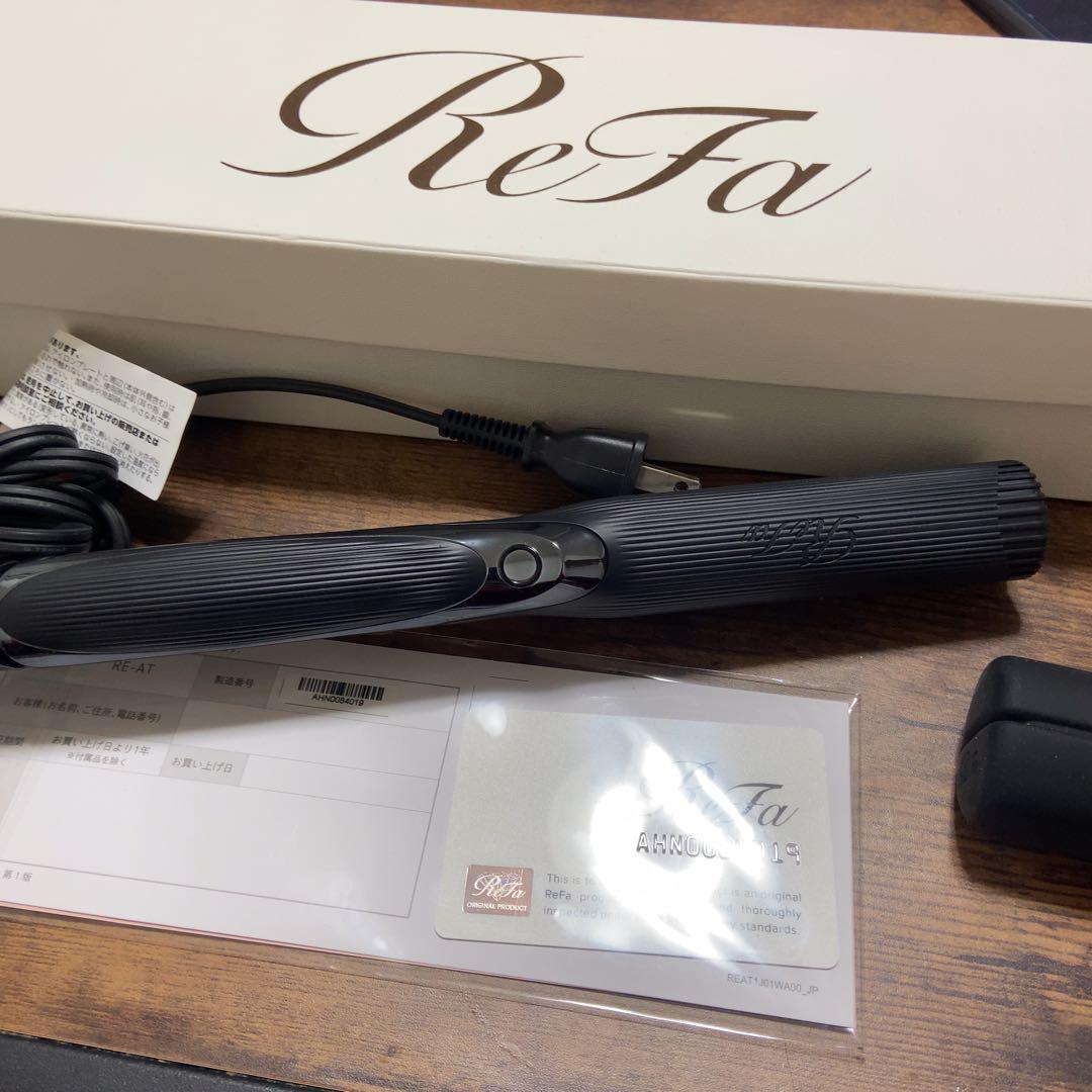 リファ ストレートアイロン プロ　ブラック