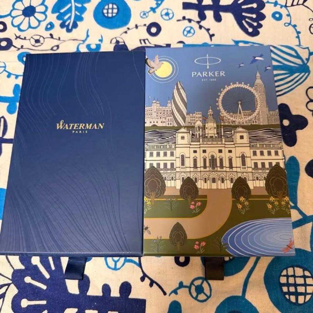 Waterman万年筆 & Parker ボールペンセット