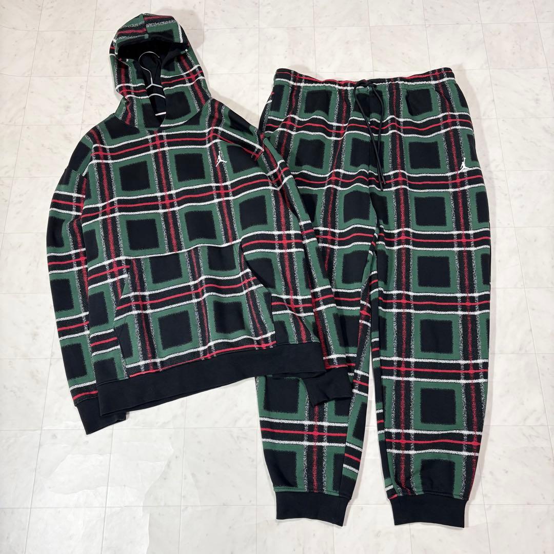 NIKE JORDAN フリース セットアップ スウェットXXL パーカー XL