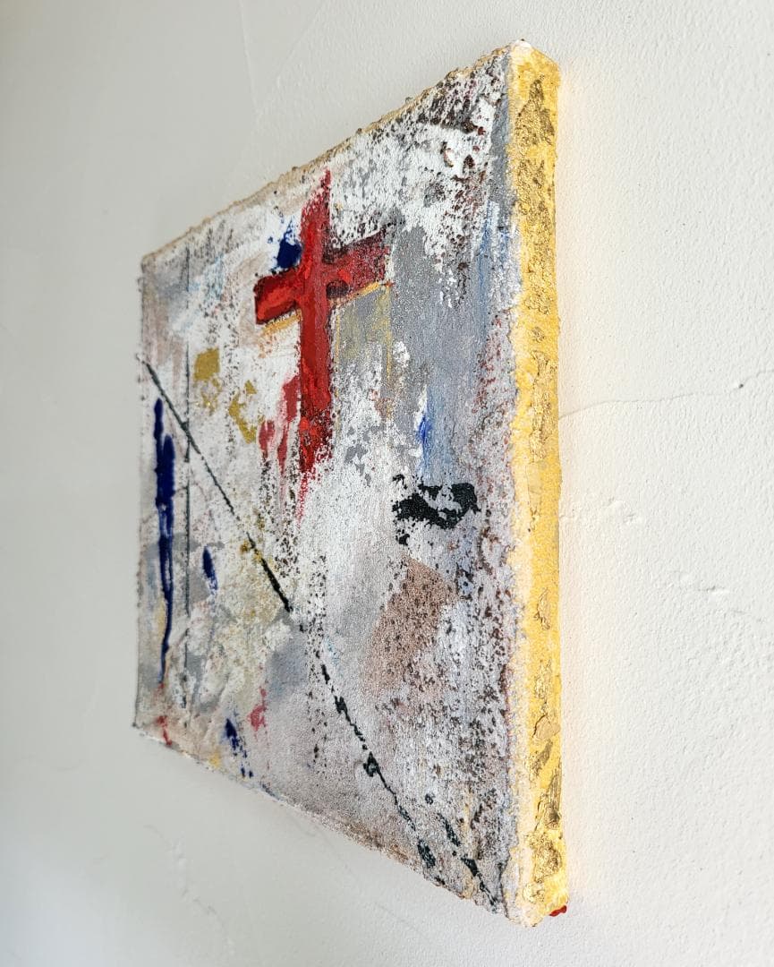 【専用】 The war /抽象画 テクスチャーアート モダン おしゃれ