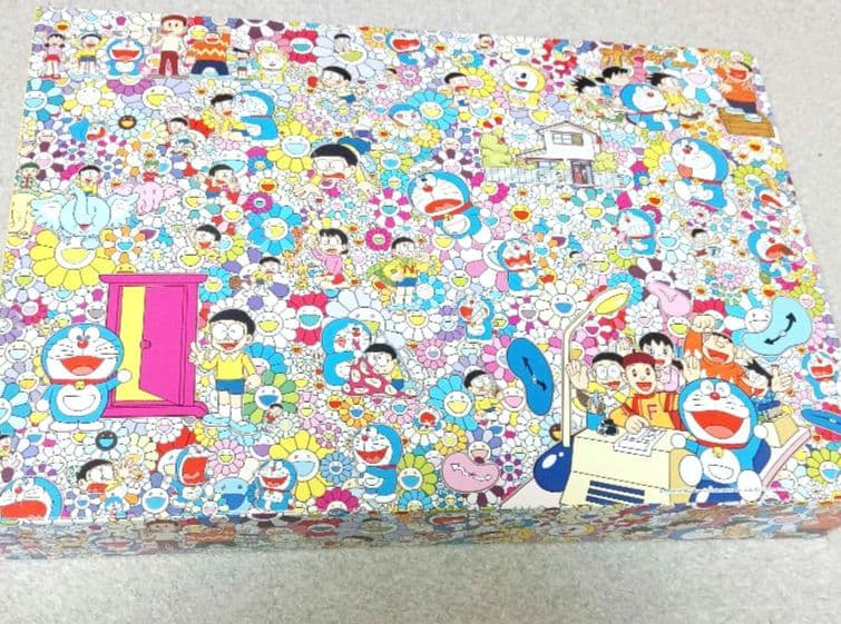 ドラえもん展 ジグソーパズル 1000P 村上隆 ※(のり無し・箱に薄い傷)