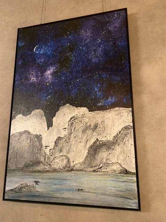 アート インテリア　おしゃれ　油絵