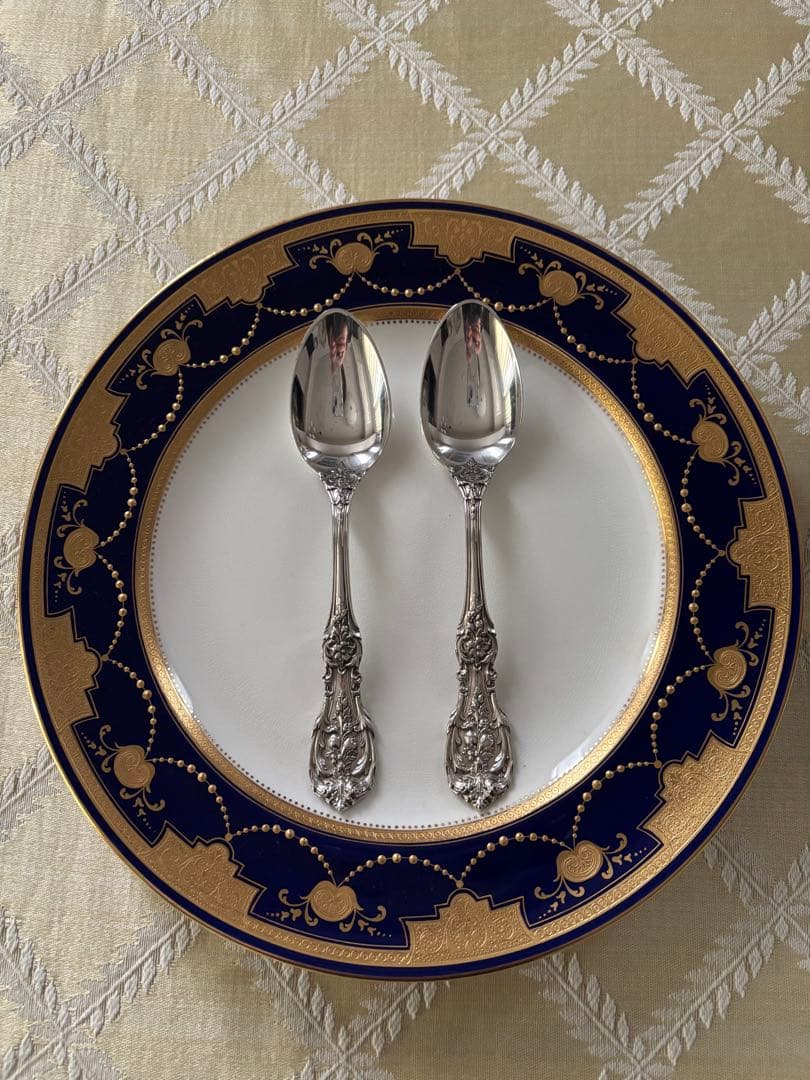 純銀　Reed & Barton Francis I ティースプーン2本