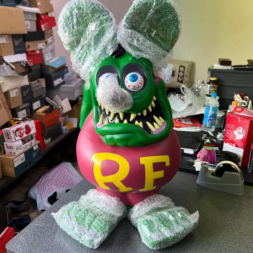 希少ラットフィンクビックバンク定番カラーグリーン約64センチ