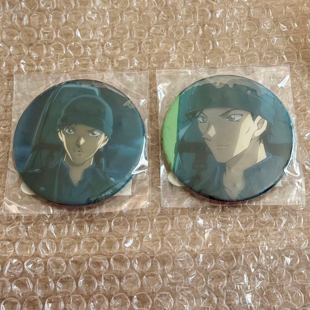 名探偵コナン 純黒の悪夢 缶バッジ 赤井秀一 セット