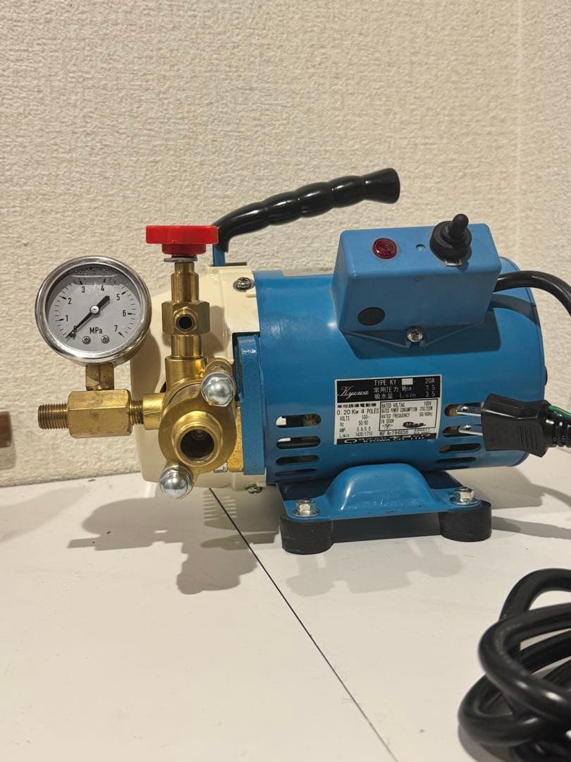 (4) 高圧洗浄機 KY-20A 本体 KYOWA