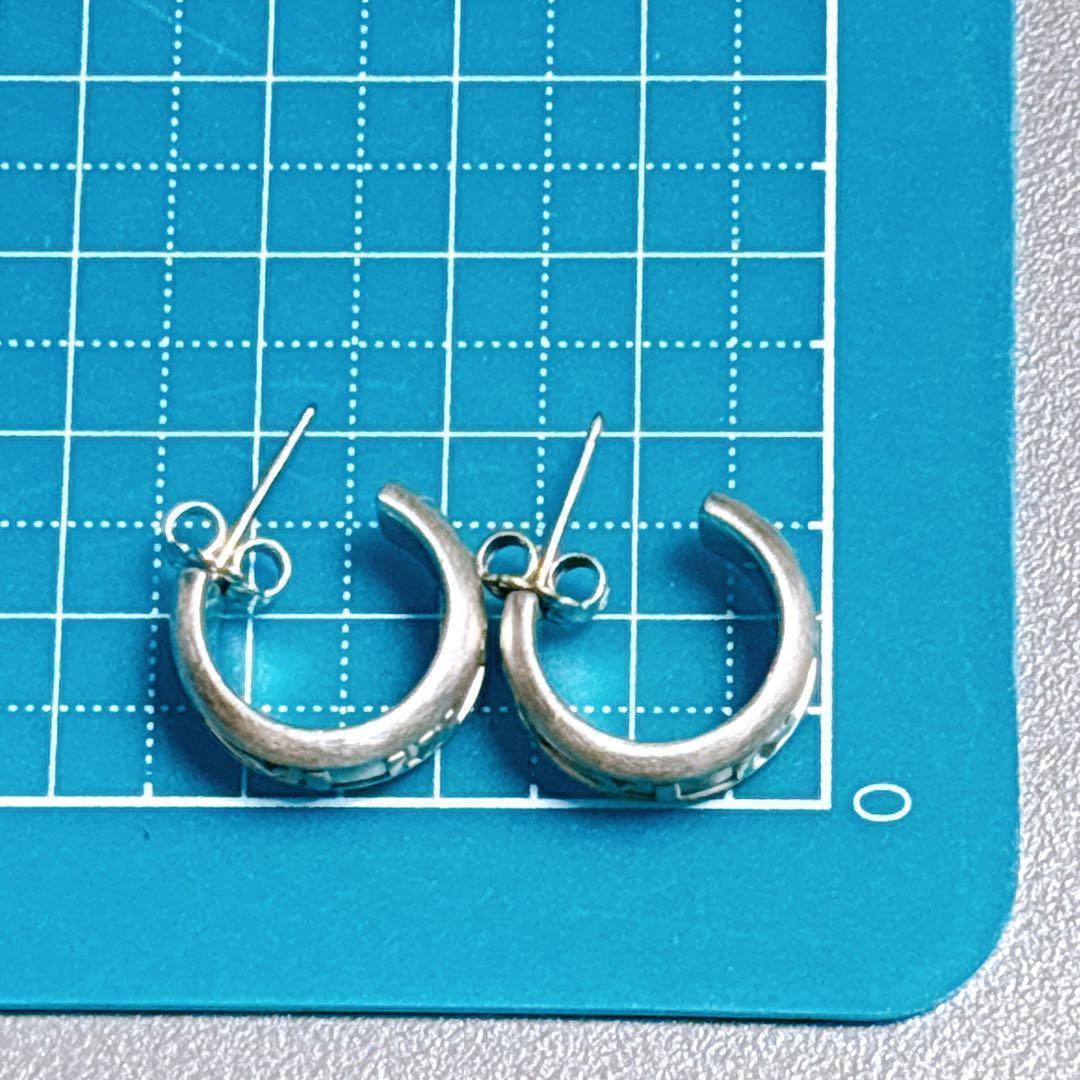 【美品】Tiffanyティファニー ミニ アトラス 両耳 ピアス シルバー925