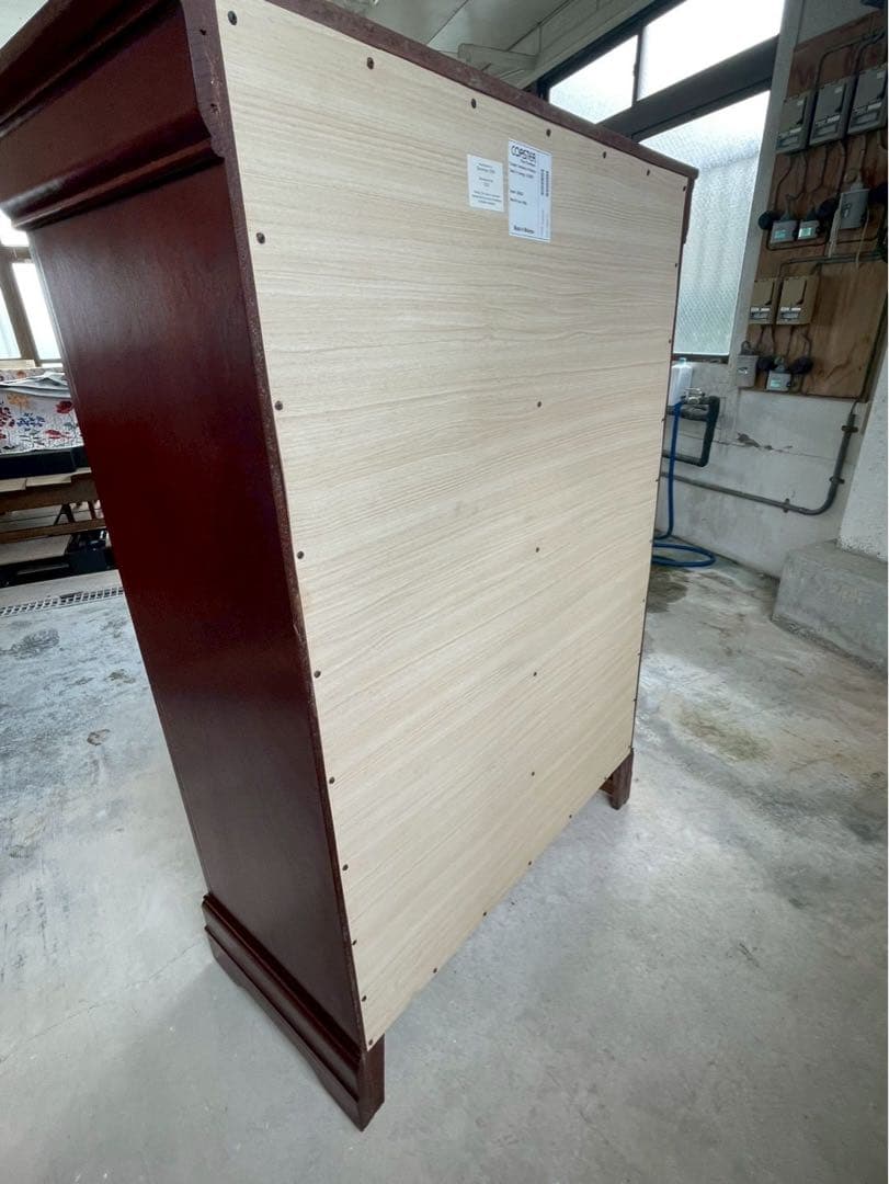 美品　英国アンティーク　輸入家具　ダークブラウン　チェスト