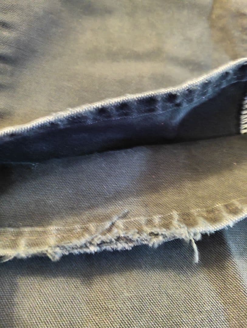 アキ　Carhartt ダブルニーW34 ブラック　USA製