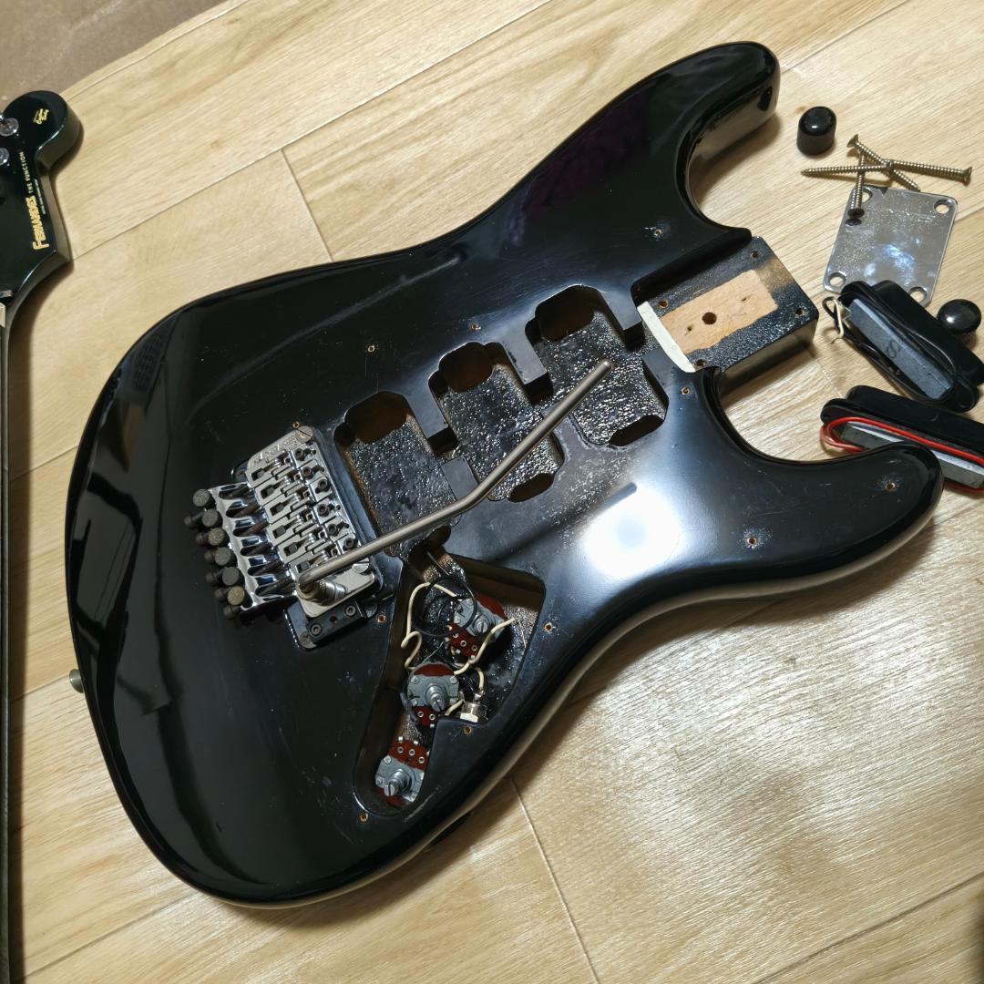 フェルナンデス FST 80年代 JUNK ストラトキャスター ボディ ネック