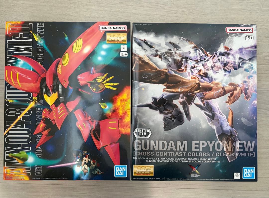 MG キュベレイMk-II&MGガンダムエピオン[クロスコンストラストカラーズ]