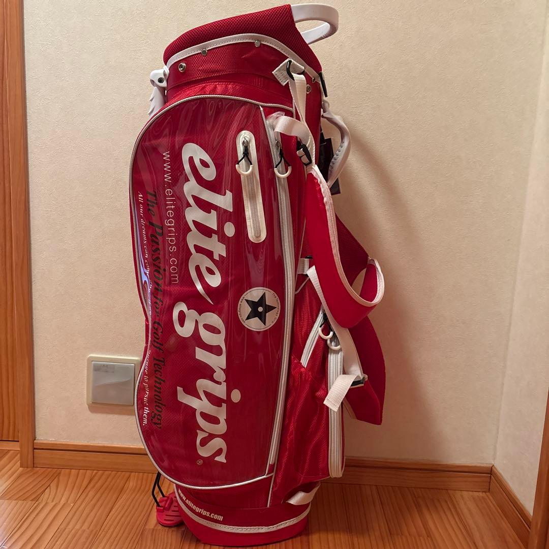 elite grips 赤 キャディバッグ