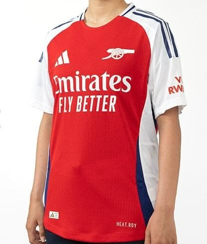 アーセナル　冨安 健洋　オーセンティック ホーム CL（M）2024-25