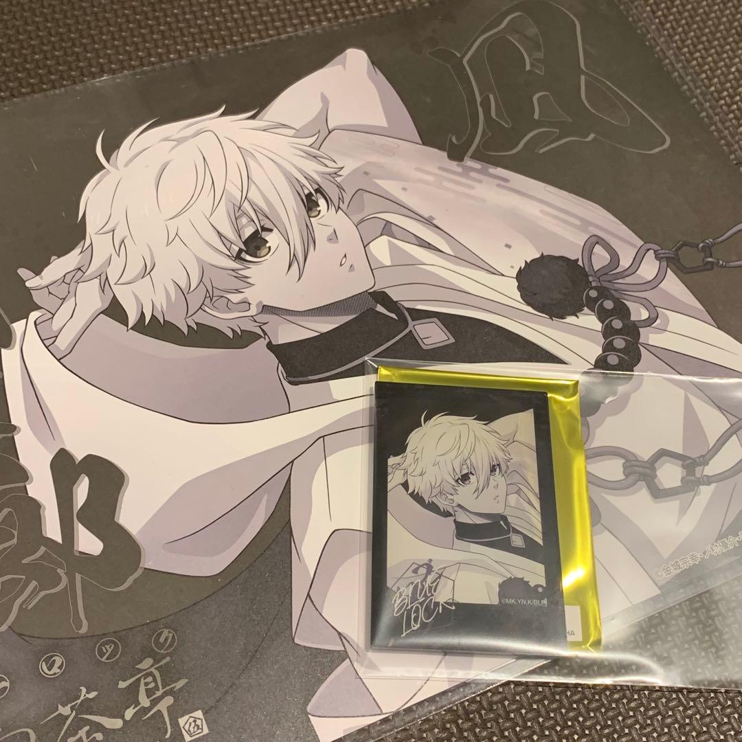 ブルーロック 凪誠士郎 スマべカフェ ランチョンマット アクリルカード