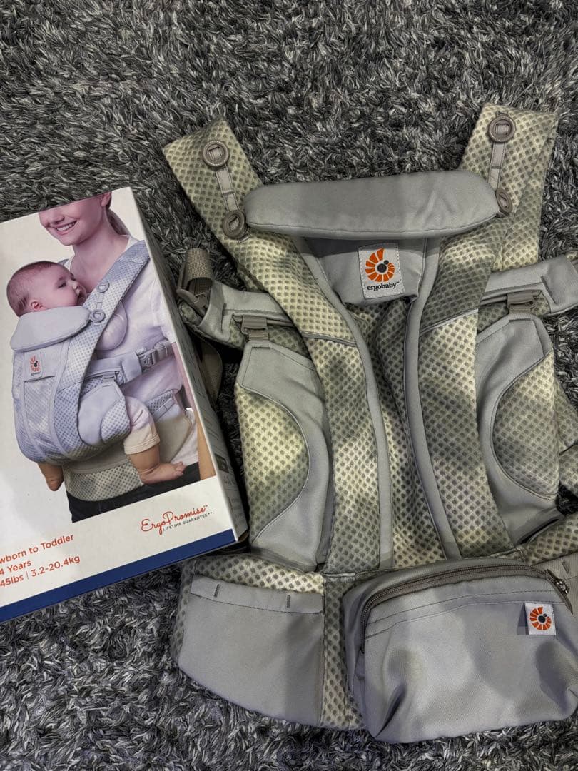 ergobaby OMNI breeze 抱っこひも グレー
