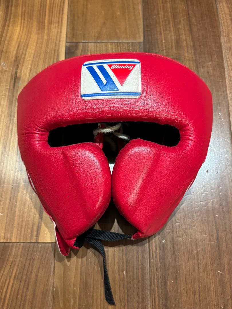 Winning ボクシング ヘッドギア 赤　M