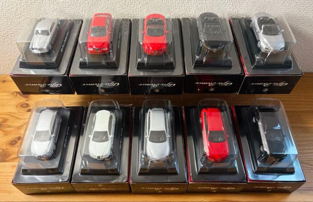 京商 アルファロメオ ミニカーコレクション（全10点）