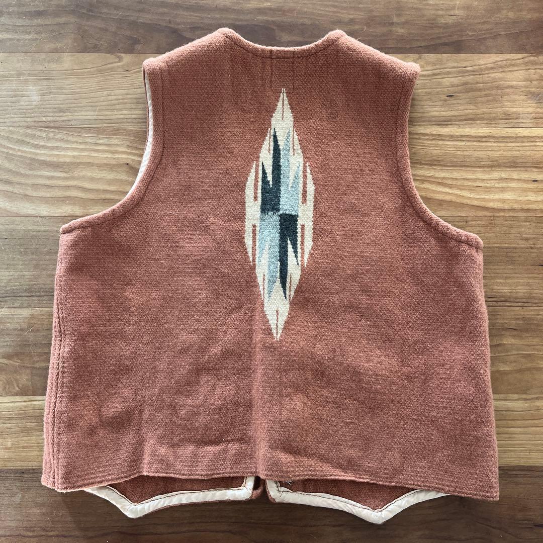 オルテガ ベスト チマヨ ナバホ トルフィリオス ビンテージ ウィングロック