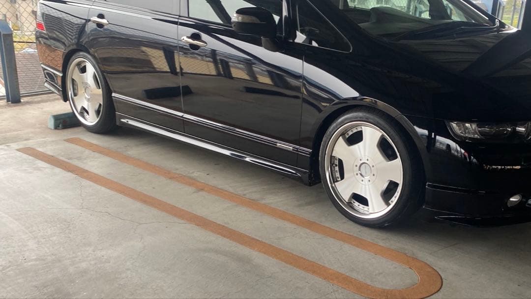 RB1 ホンダオデッセイ車高調　HKSハイパーマックスワゴン　フロントリアセット