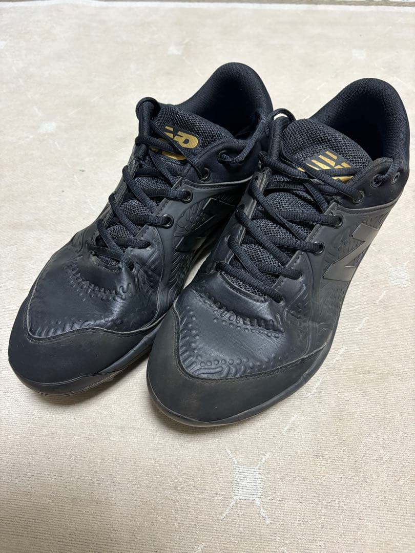 ニューバランス ブラック スパイクシューズ プロ野球支給品 29cm