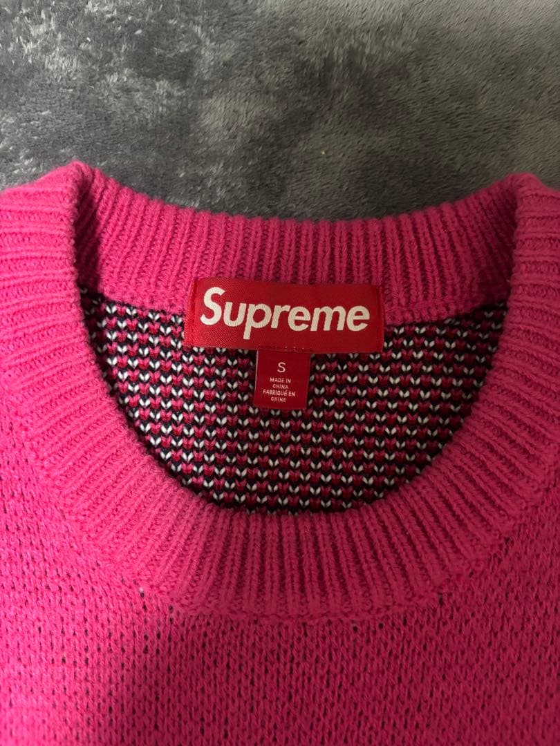 Supreme ターゲットセーター ピンク　S