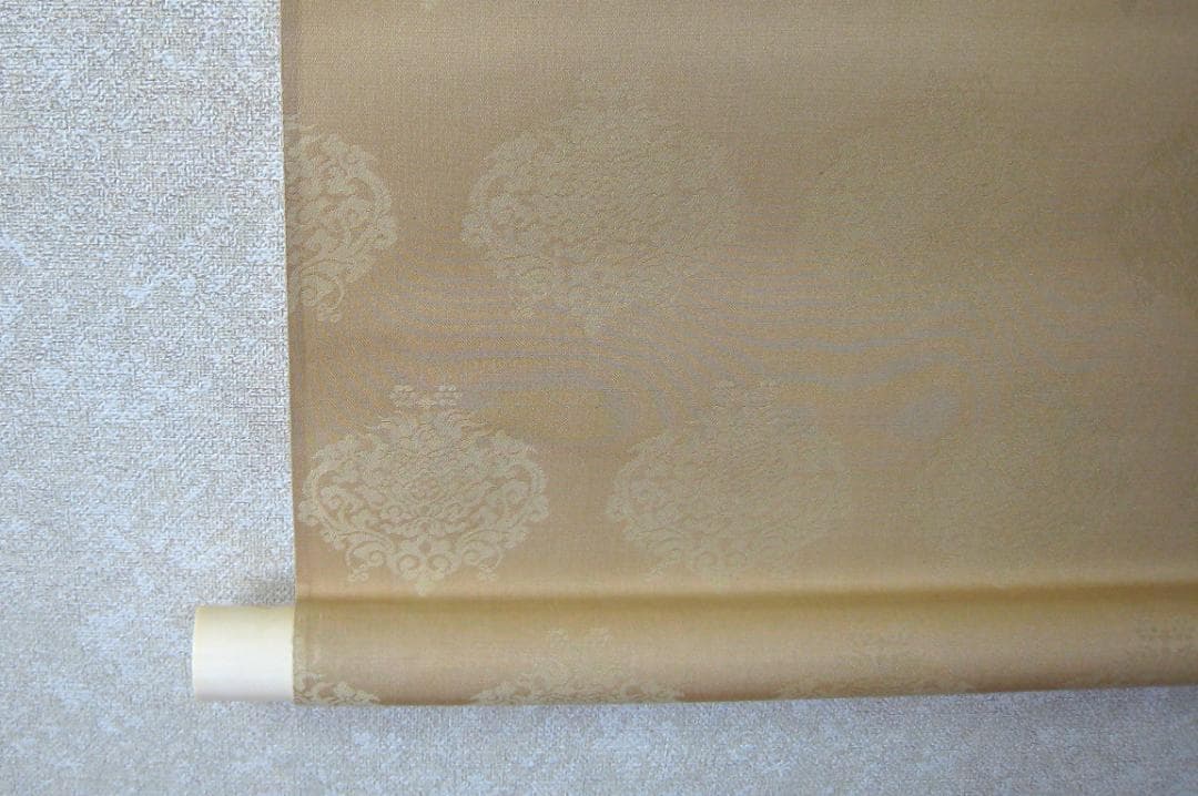 【真筆】掛け軸 掛軸　水墨山湖◆川村憲邦　太巻・共箱・二重箱